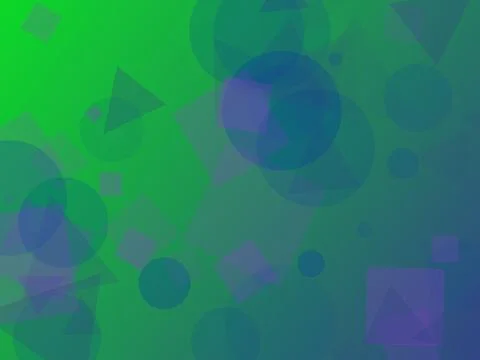 Modern Abstract Background Featuring Overlapping Translucent Geometric Shap.. Stock Illustration