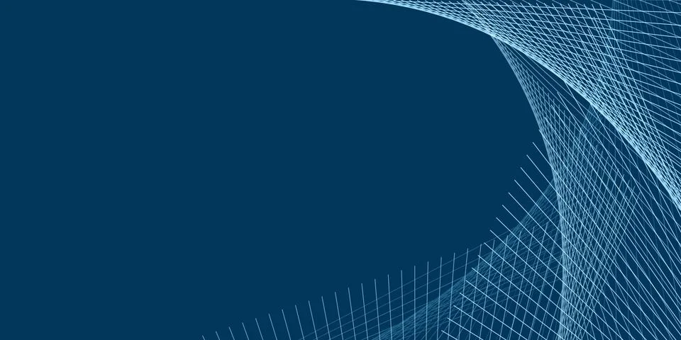 A modern abstract background featuring rotating parallel line groups on a b.. Stock Illustration