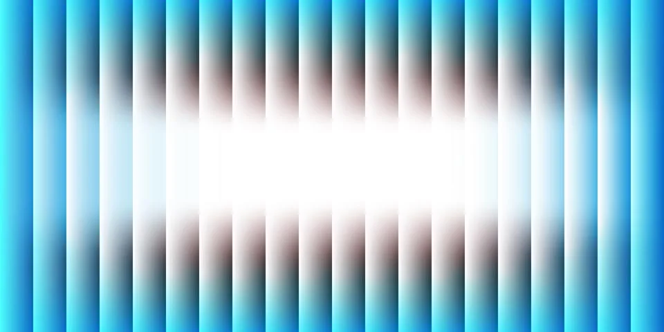 A modern abstract background featuring vertical blue gradient bars with a sof Stock Illustration