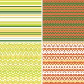 Modern abstract background formed from linear color bands, visual balance, gr Stock Illustration