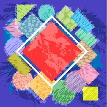 Modern abstract background Geometric element. Stock Illustration