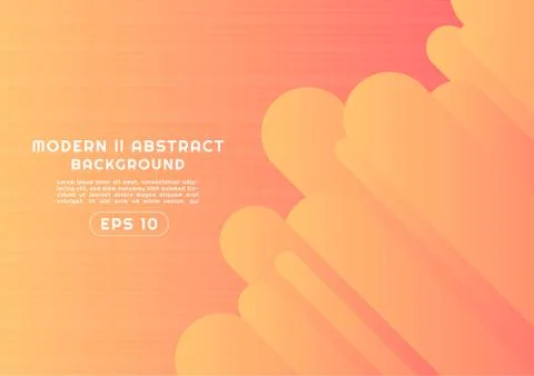 Modern abstract background geometric shape curve wave layer art minimal desig Stock Illustration