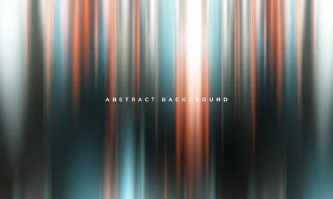 Modern abstract background with grey, orange and blue stripes. Stock Illustration