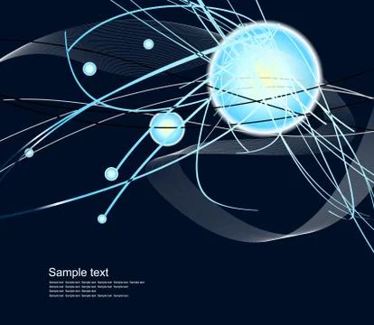 Modern abstract background Stock Illustration