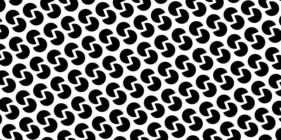 Modern abstract background with liquid elements pattern. Rounded halftone  Stockillustratie