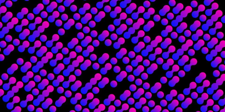 Modern abstract background with liquid elements pattern. Rounded halftone  Stock Illustration