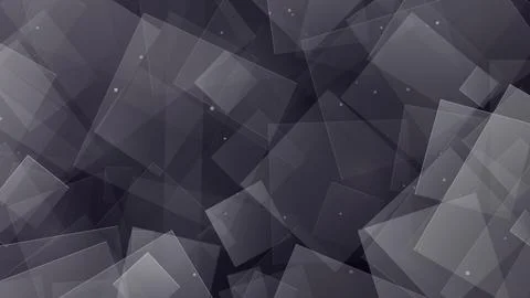 Modern Abstract Background with Overlapping Translucent Squares Ilustración de archivo