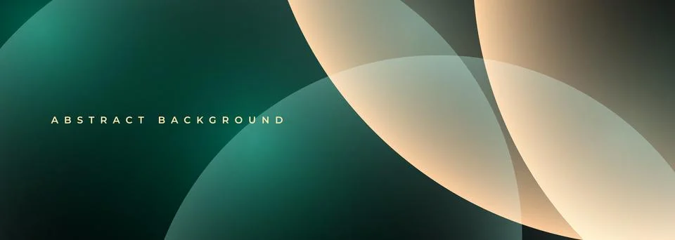 Modern abstract background with overlapping translucent curved shapes, soft Stock Illustration