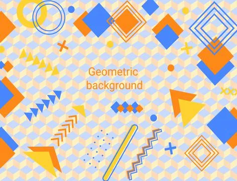 Modern abstract background for print, design, online projects, brochures Stock Illustration
