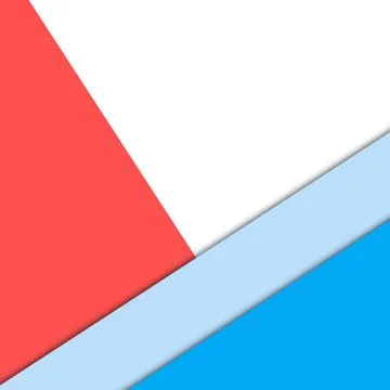 Modern abstract background with red, blue, and light blue geometric shapes Stock Illustration
