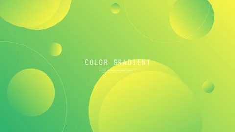 Modern Abstract Background Round Circle Retro Memphis Lines Fluid Liquid Stock Illustration