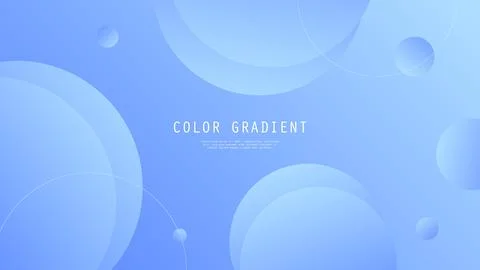 Modern Abstract Background Round Circle Retro Memphis Lines Fluid Liquid Stock Illustration