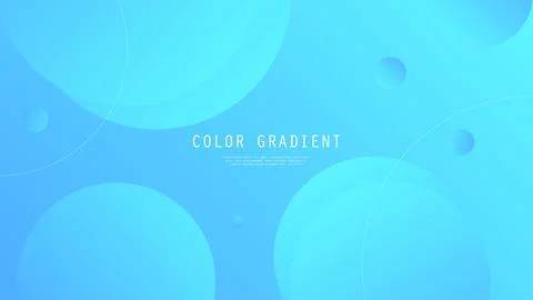 Modern Abstract Background Round Circle Retro Memphis Lines Fluid Liquid Stock Illustration
