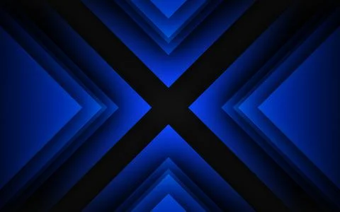 Modern abstract background in the shape of an arrow with overlapping layers. 스톡 일러스트