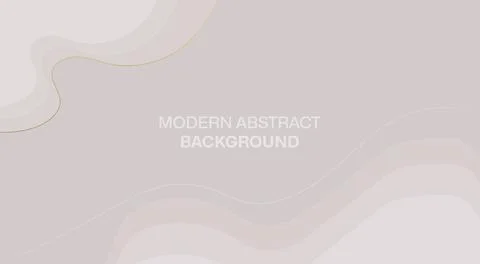 Modern abstract background, template with smooth curves of shapes and forms.. Stock Illustration