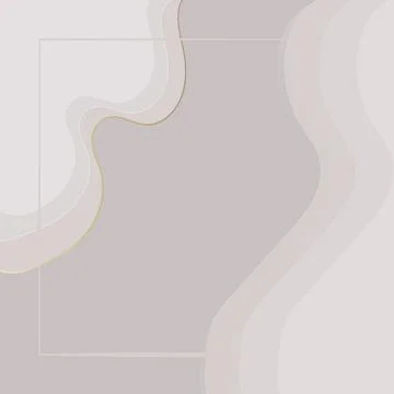 Modern abstract background, template with smooth curves of shapes and forms.. Stock Illustration