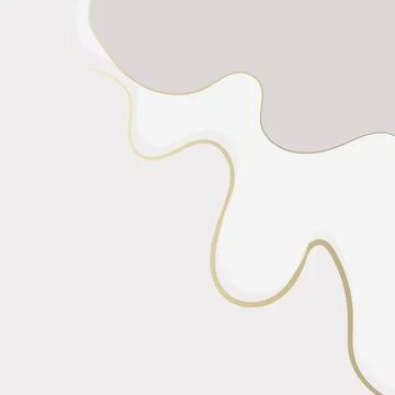 Modern abstract background, template with smooth curves of shapes and forms.. Illustrazione stock