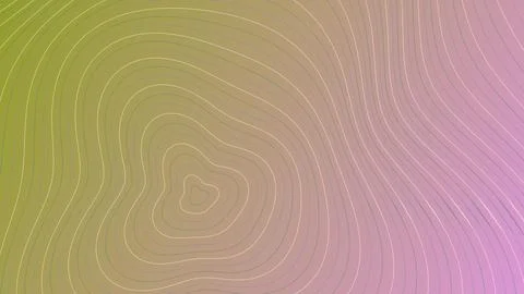 Modern Abstract Background with Topographical Map Contour Lines on Green to.. Stock Illustration