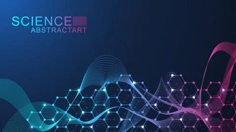 Modern abstract background with triangle and hexagon shapes pattern. Triangular Stockillustratie