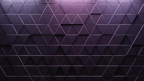 Modern abstract background. Triangle pattern. Abstract 3d Stock Illustration
