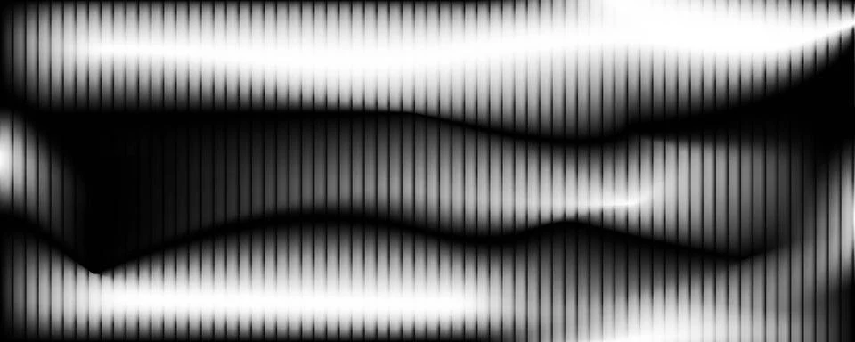 Modern abstract background with vertical lines, soft gradient in black and .. Stockillustratie