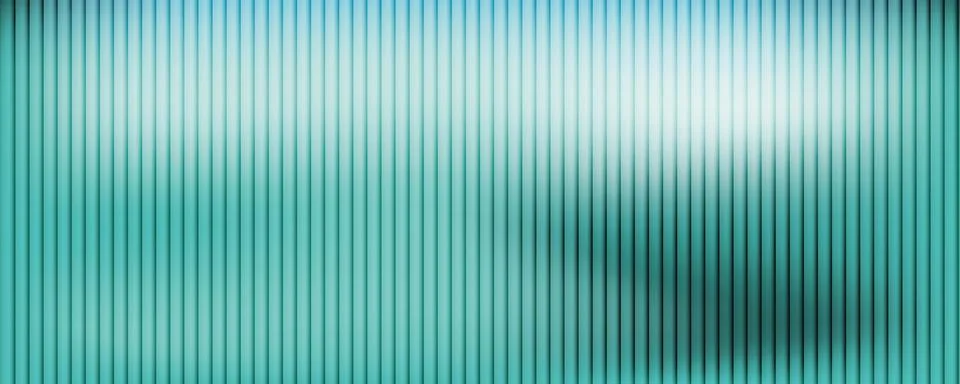 Modern abstract background with vertical lines, soft gradient in aquamarine.. 库存插图