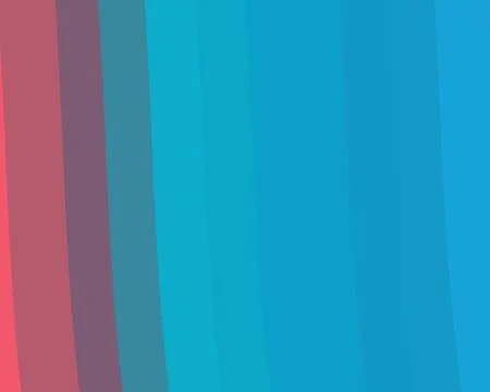 A modern abstract background with vertical stripes in coral, purple, and bl.. Stock Illustration
