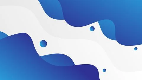 Modern Abstract Background Wave Fluid Liquid Motion and Gradient Color Stock Illustration
