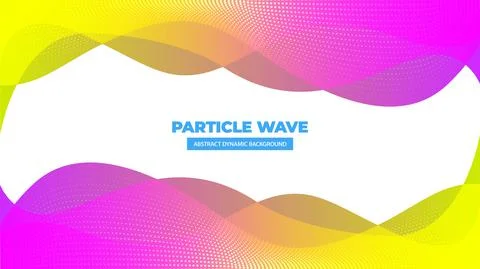 Modern abstract background from a wave gradient of white, blue, red, orange Stock Illustration