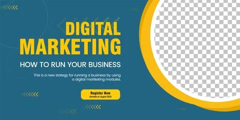 Modern abstract banner design in vector, illustration used for Promotional .. Stock Illustration