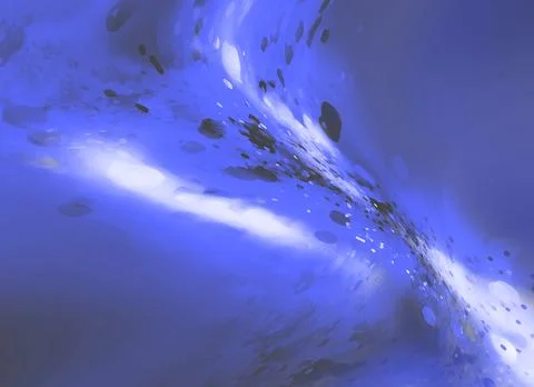 Modern abstract blue background featuring grainy and natural elements soft .. 库存插图