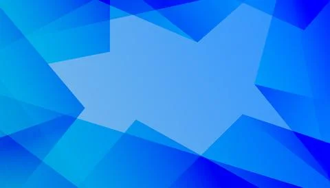 Modern abstract blue geometric background. Illustrazione stock
