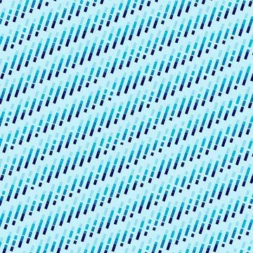 Modern Abstract Blue Geometric Pattern with Diagonal Dashed Lines and Stripes Stock Illustration