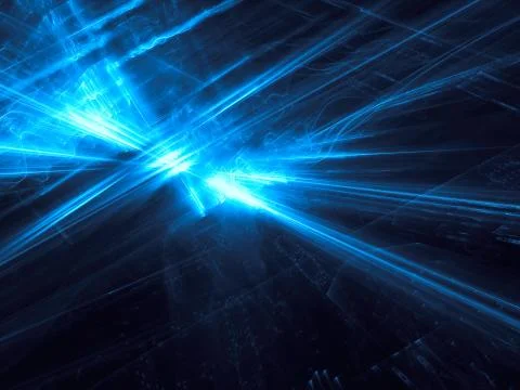 Modern abstract blue pattern or dark backdrop - digitally genera Stock Illustration