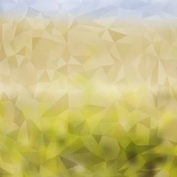 Modern Abstract Blurred Background with Transparent Triangles Stock Illustration