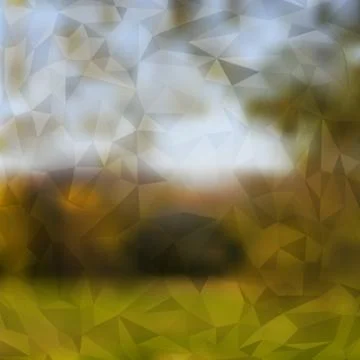 Modern Abstract Blurred Background with Transparent Triangles Stock Illustration