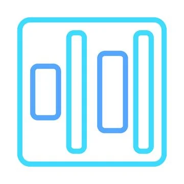 Modern Abstract Box Design with Geometric Lines Stock Illustration