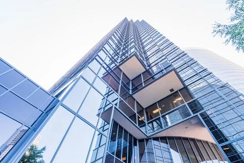 Modern abstract buildings elements background. Stock Photos
