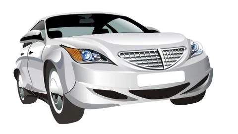 Modern abstract car Stock Illustration