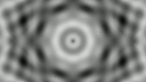 Modern abstract circle pattern: Hypnotic radial wave background design Stock Footage 336767393