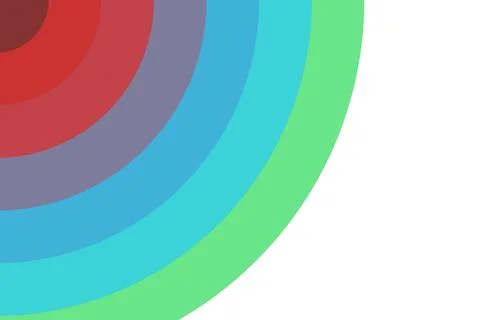 Modern Abstract circular background design on white background. Abstract Colo Stock Photos