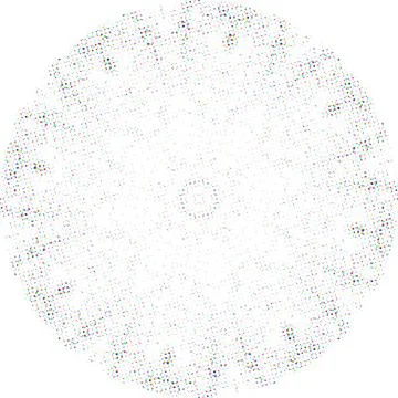 Modern Abstract CMYK Halftone Dot Pattern for Creative Graphic Design Stock Illustration
