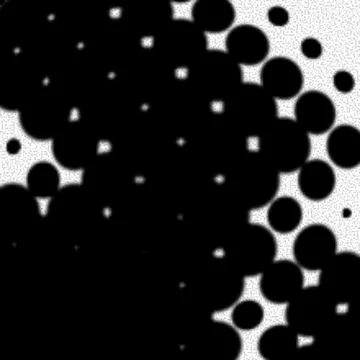 Modern Abstract CMYK Halftone Dot Pattern for Creative Graphic Design Ilustración de archivo