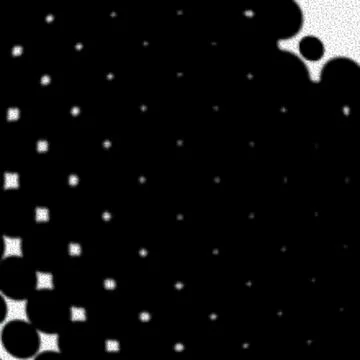 Modern Abstract CMYK Halftone Dot Pattern for Creative Graphic Design Stock Illustration