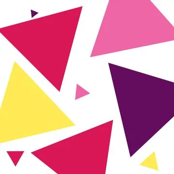 Modern abstract colours geometric triangle pattern background Stock Illustration