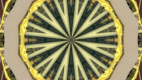 Modern abstract composition with a kaleidoscope. Stock Footage 121578620