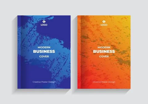Modern Abstract cover Design Template Stock Illustration