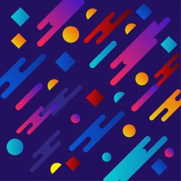 Modern abstract covers set. Cool gradient shapes composition. Eps10 vector. Stock Illustration