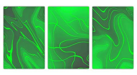 Modern abstract covers set, minimal covers design, abstract background Stock Illustration