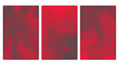 Modern abstract covers set, minimal covers design, abstract background Stock Illustration